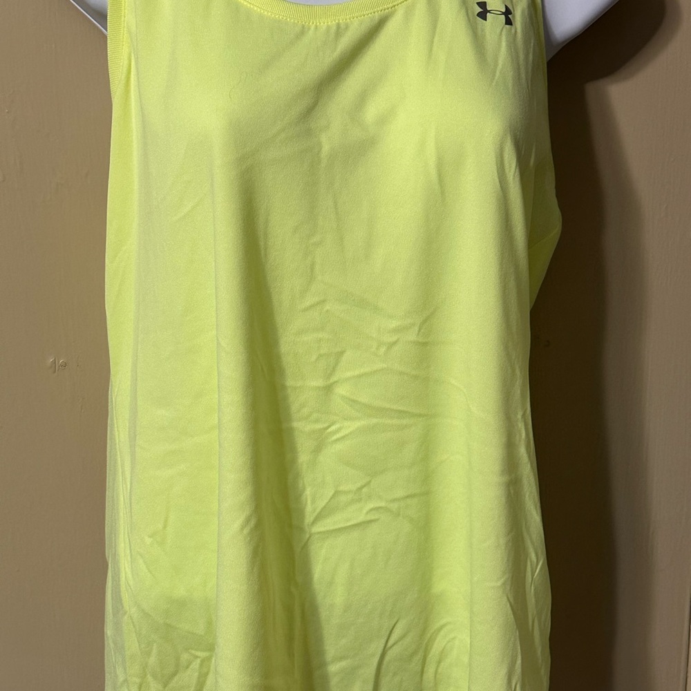 Under Armour Women's Bright Yellow Tank Top